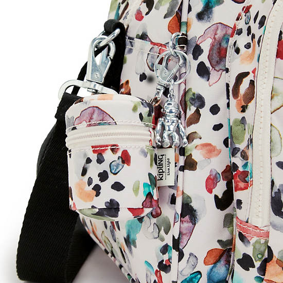 Kipling Camama Printed Diaper Bag Tassen Wit | BE 1252ZU